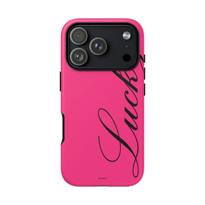 Hot Pink 'Lucky' Tough Case