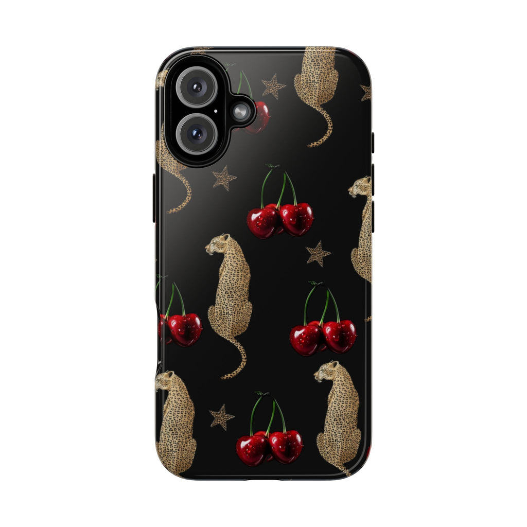 Leopards & Cherries Phone Case