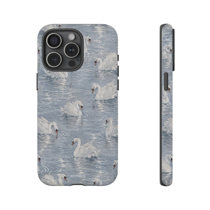 Swan Pattern Tough Case