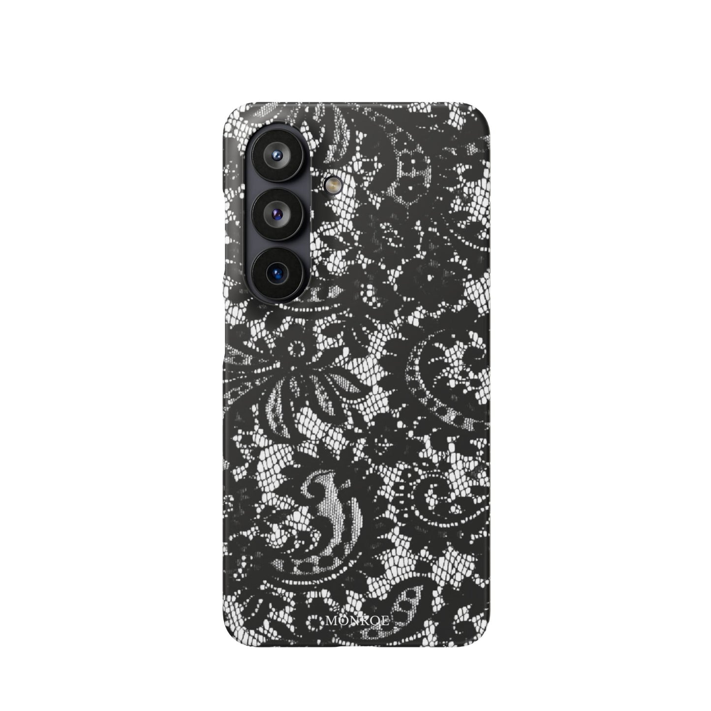 Black Lace Elegant Pattern Case