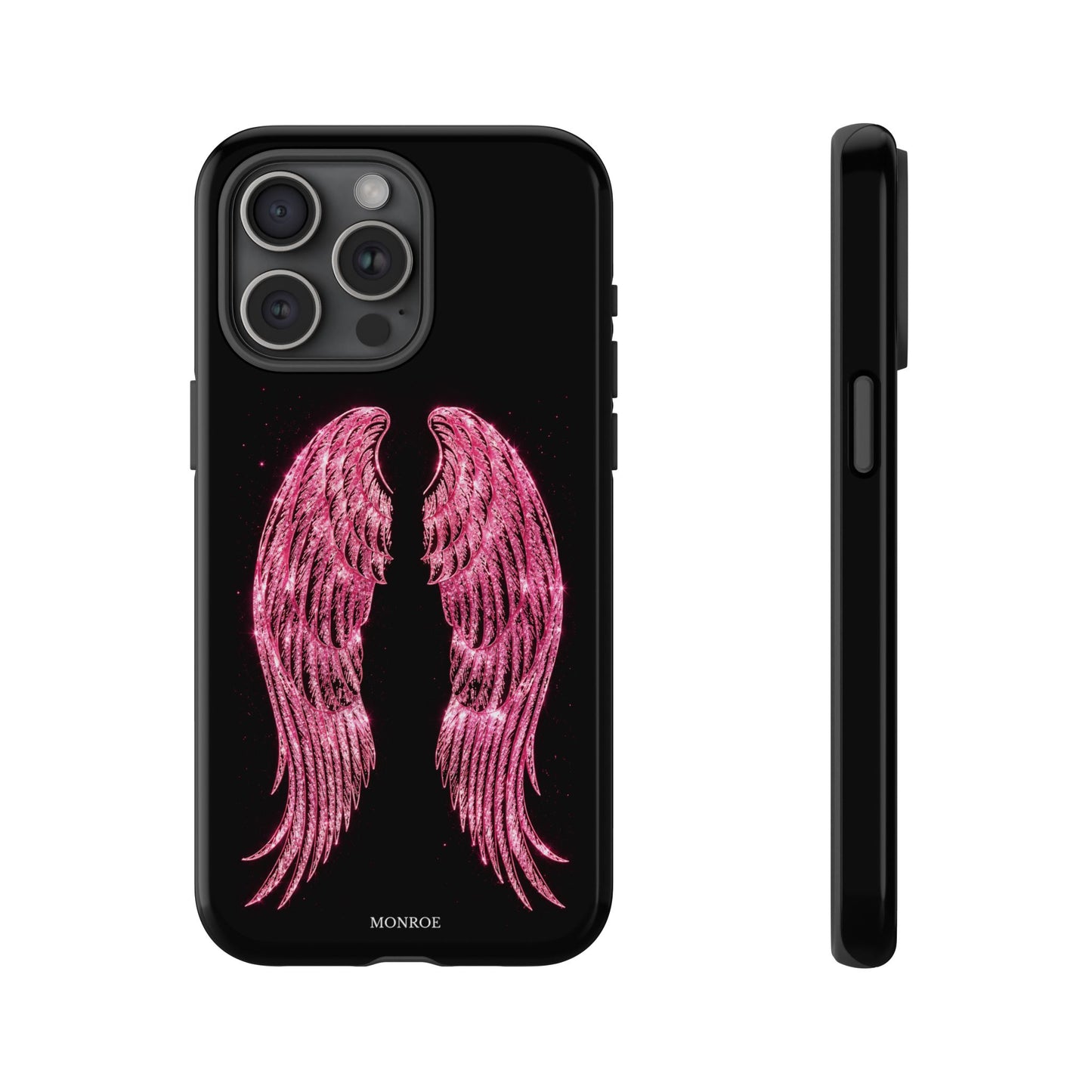 Pink Glitter Angel Tough Case