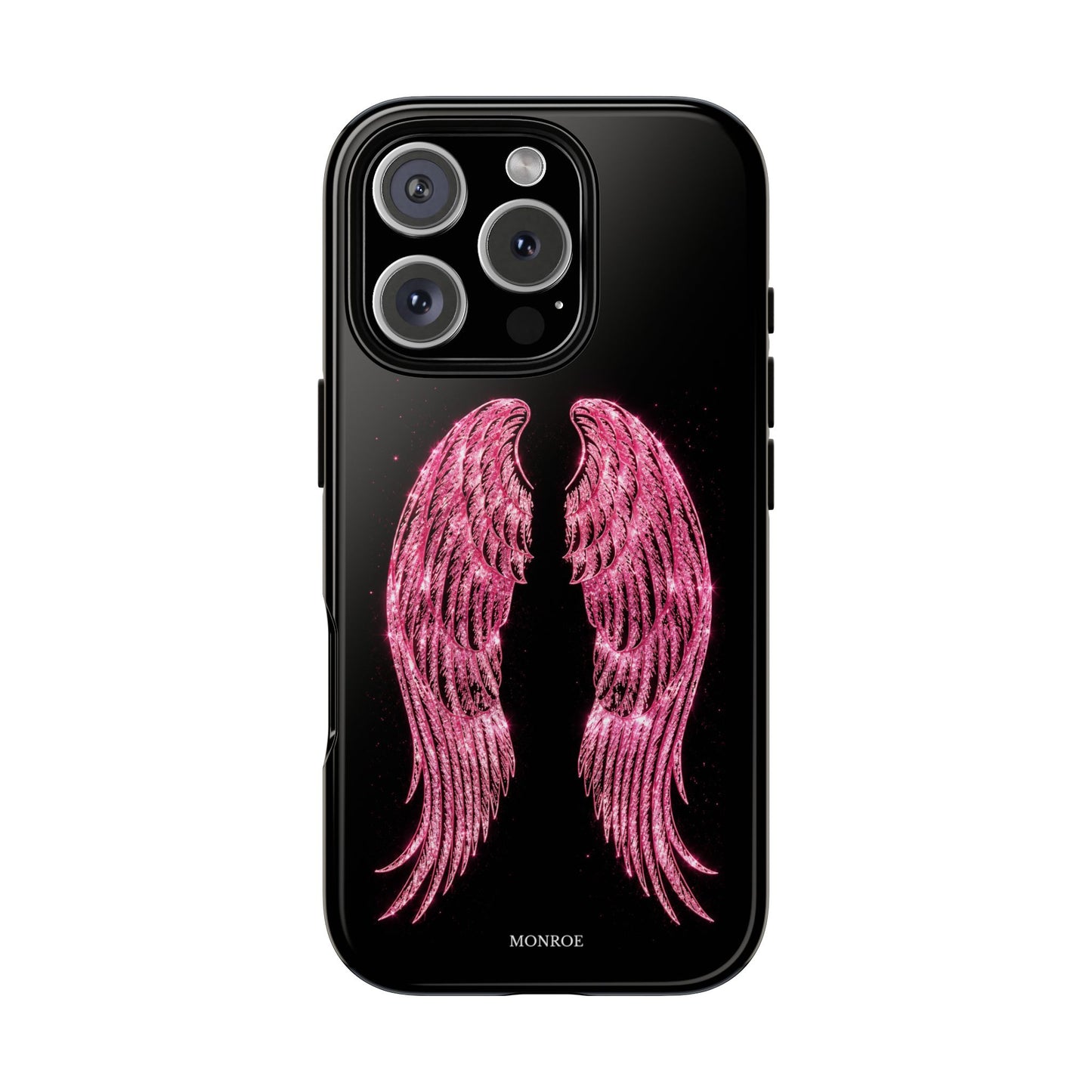 Pink Glitter Angel Tough Case