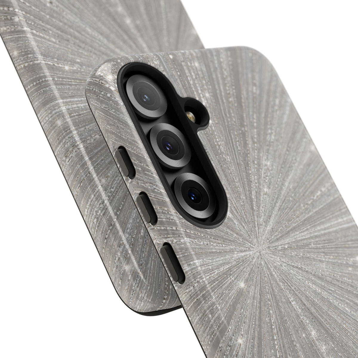 Sparkling Silver Burst Tough Case