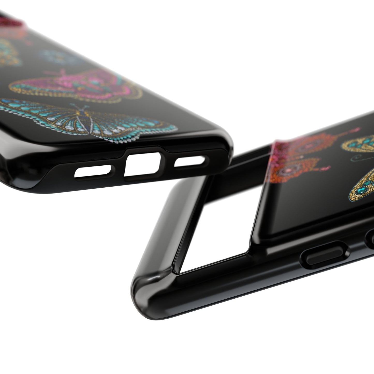 Butterfly Beaded Tough Case