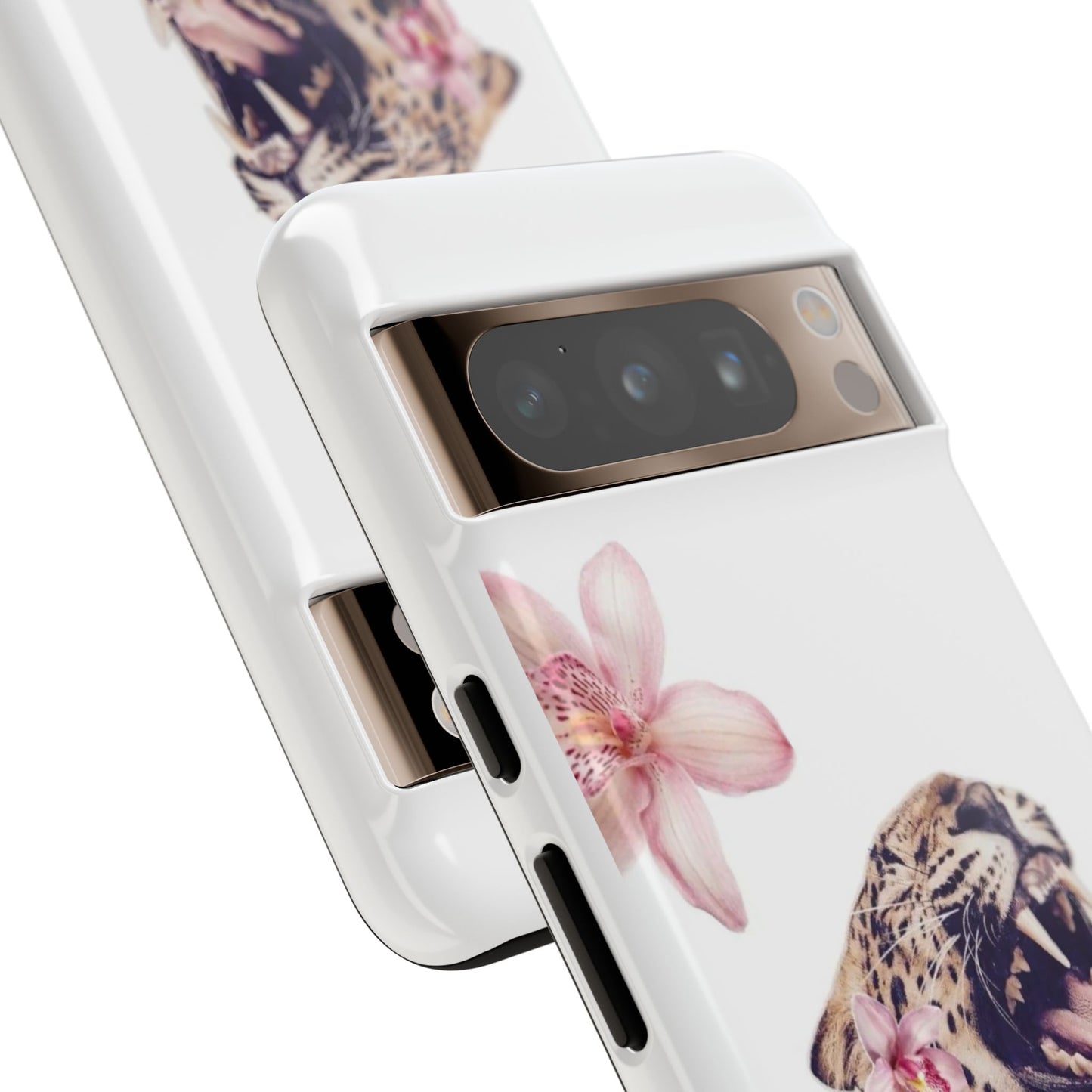 Leopard Blossom Tough Case