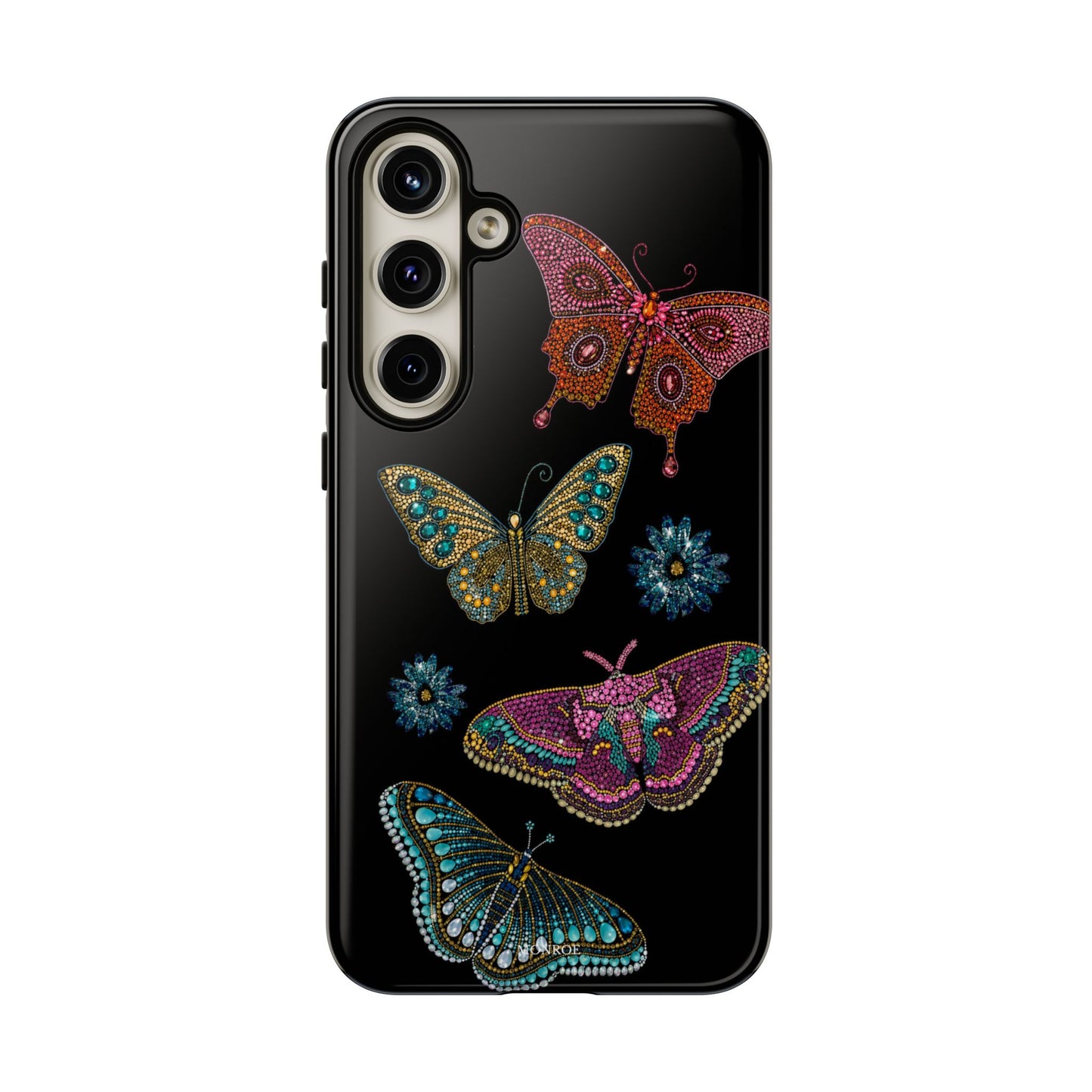 Butterfly Beaded Tough Case