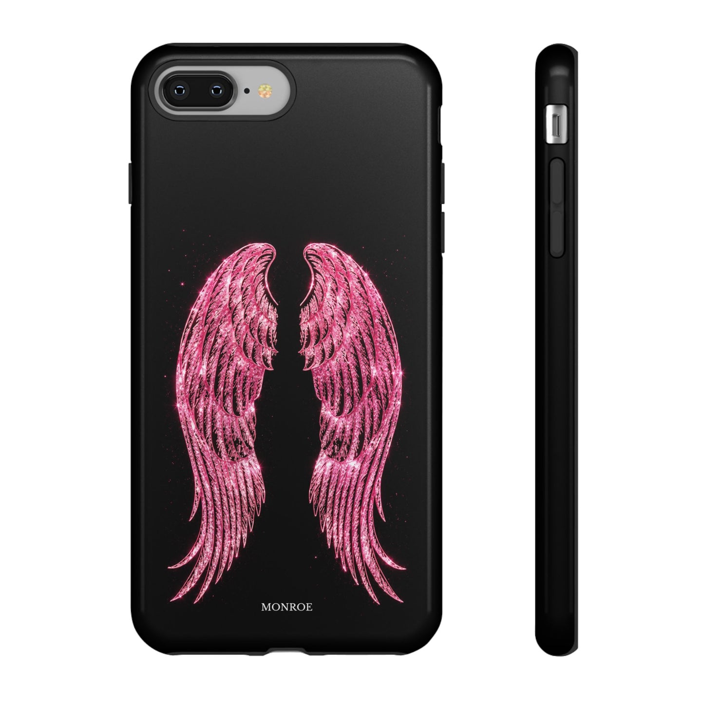 Pink Glitter Angel Tough Case