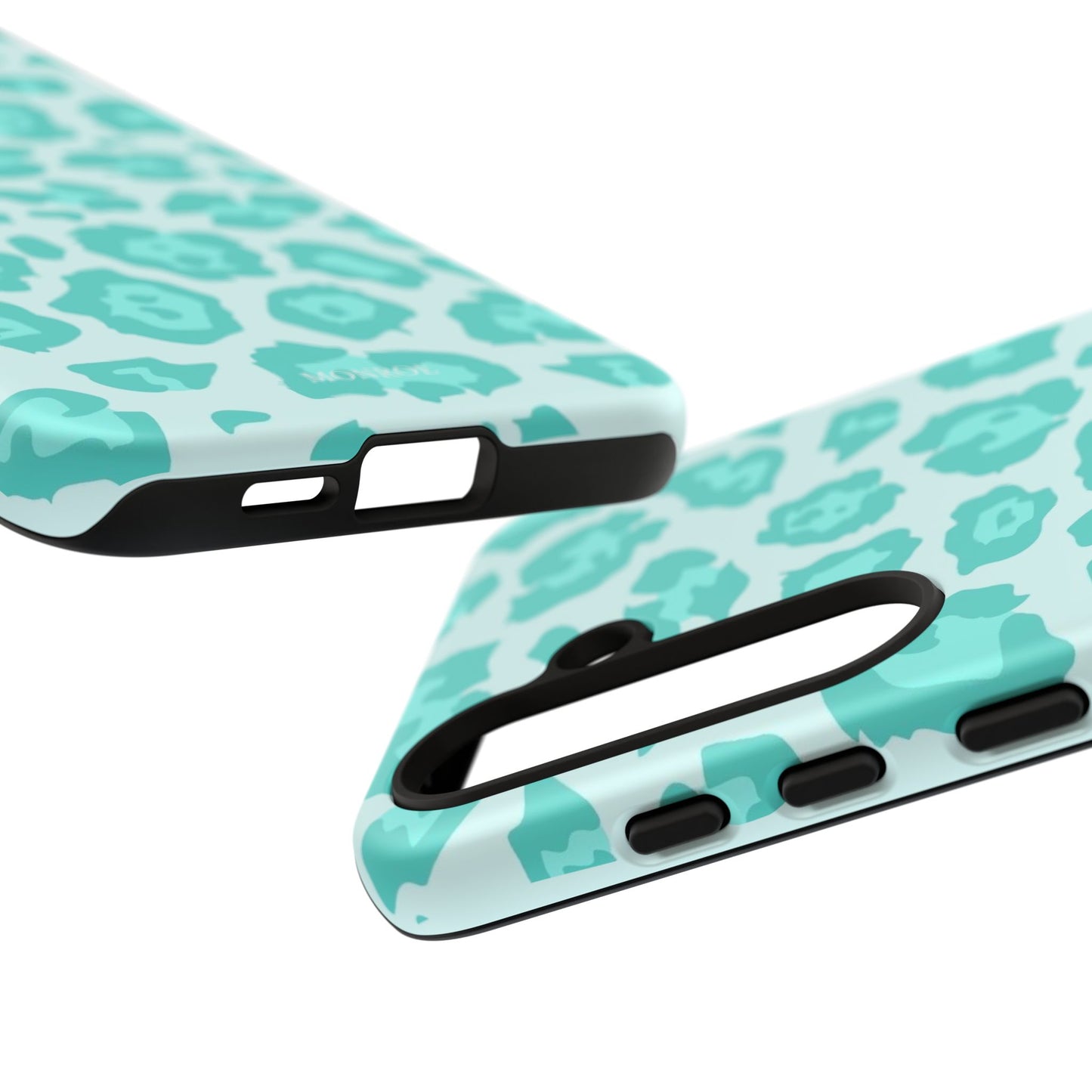 Teal Leopard Tough Case