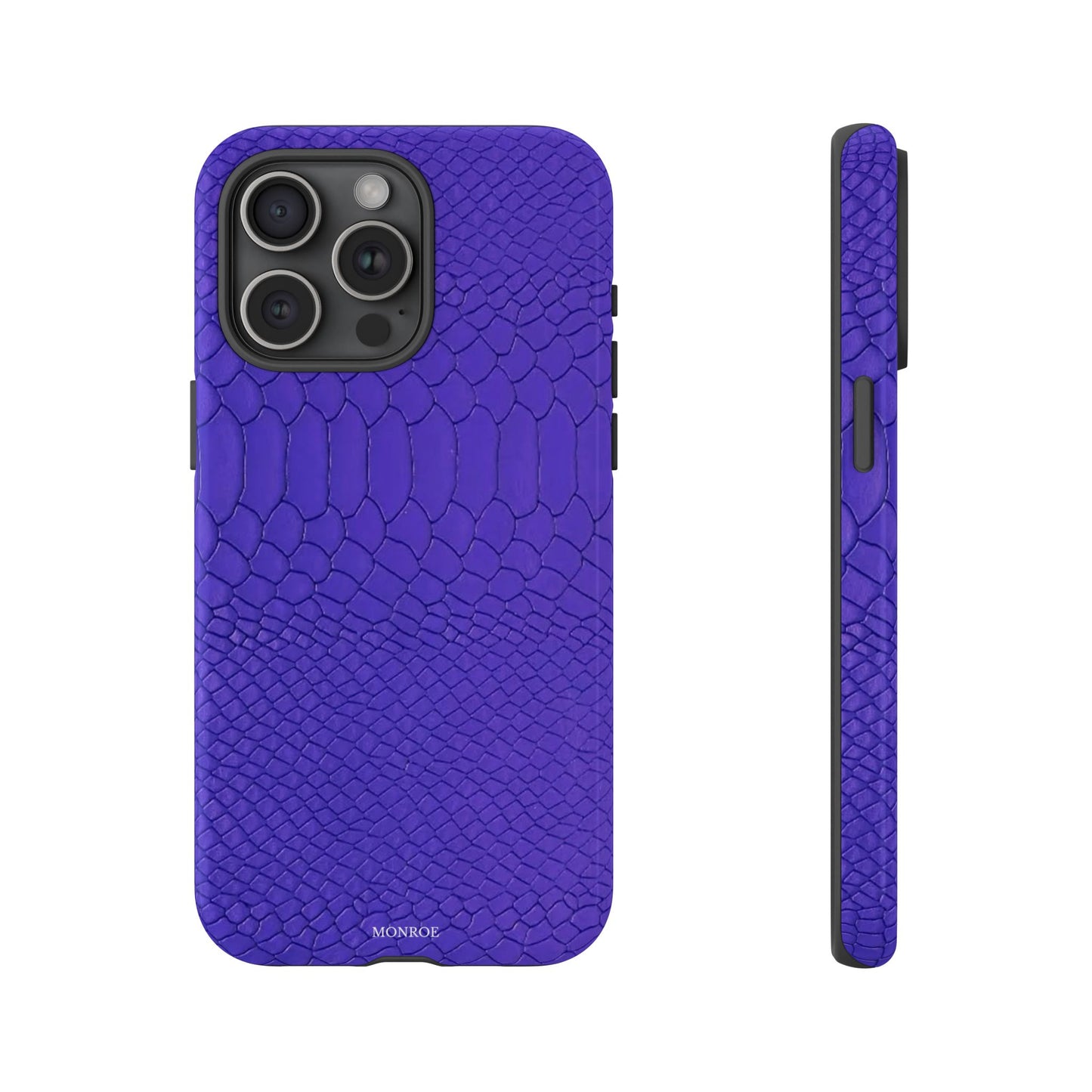 Dark Purple Snake Tough Case