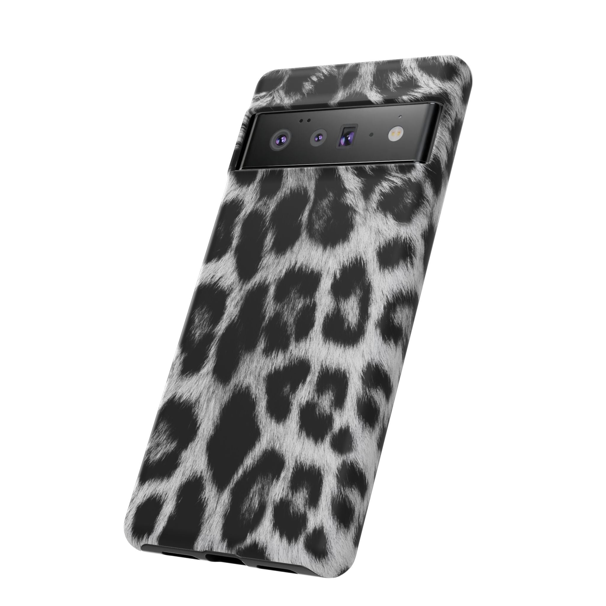 B&W Leopard Phone Case