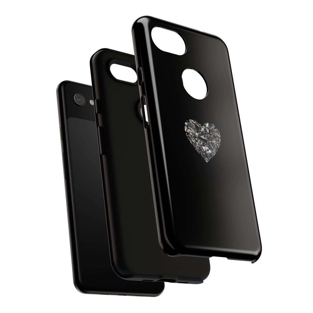 Crystal Heart Phone Case