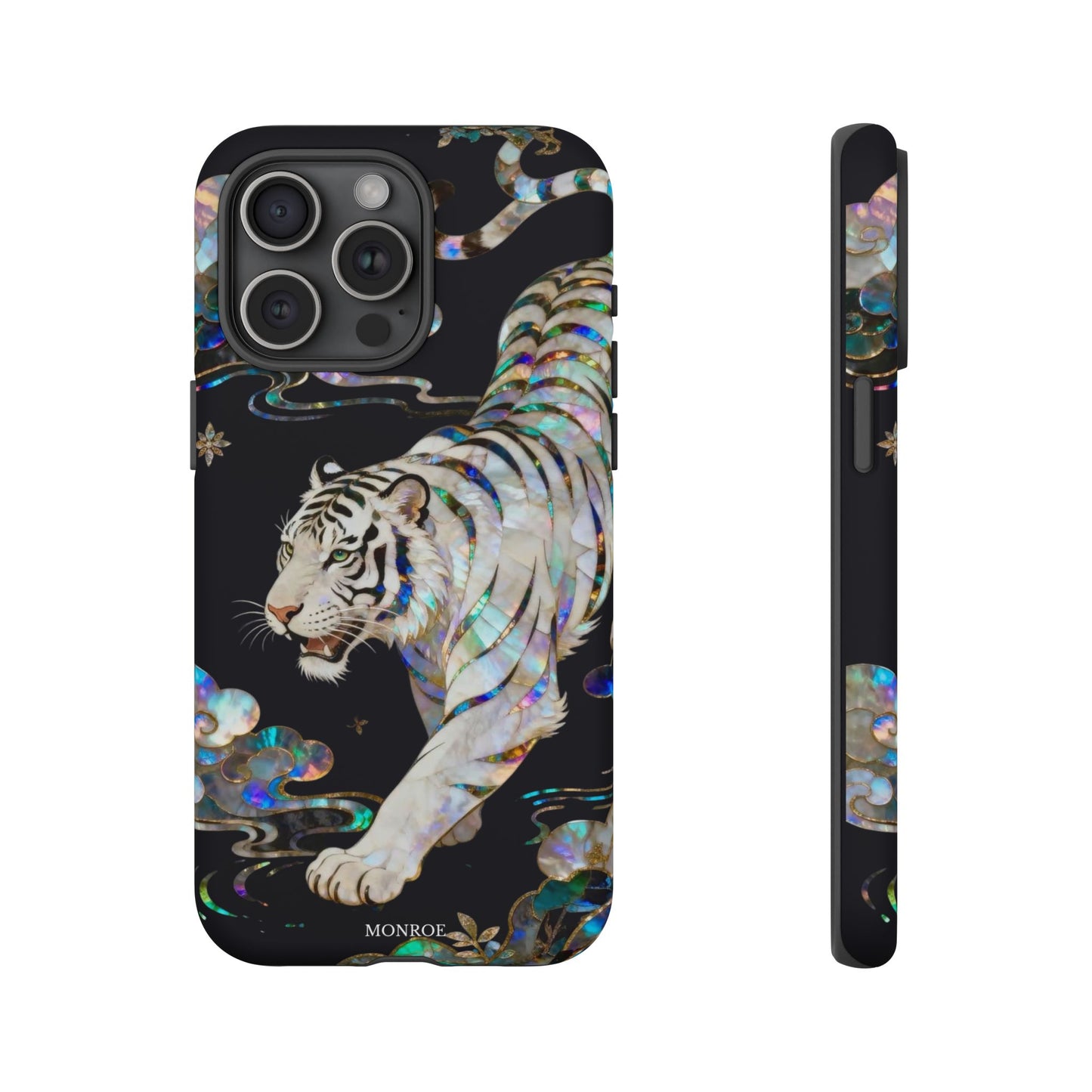Iridescent White Tiger Tough Case