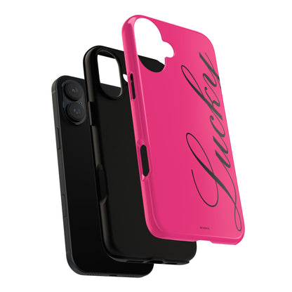 Hot Pink 'Lucky' Tough Case