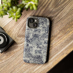 Blue and White China Phone Case