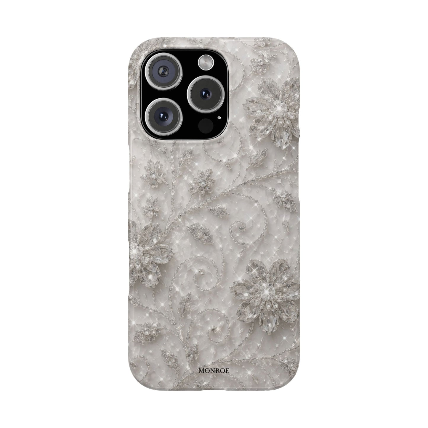 Glittery Floral Case