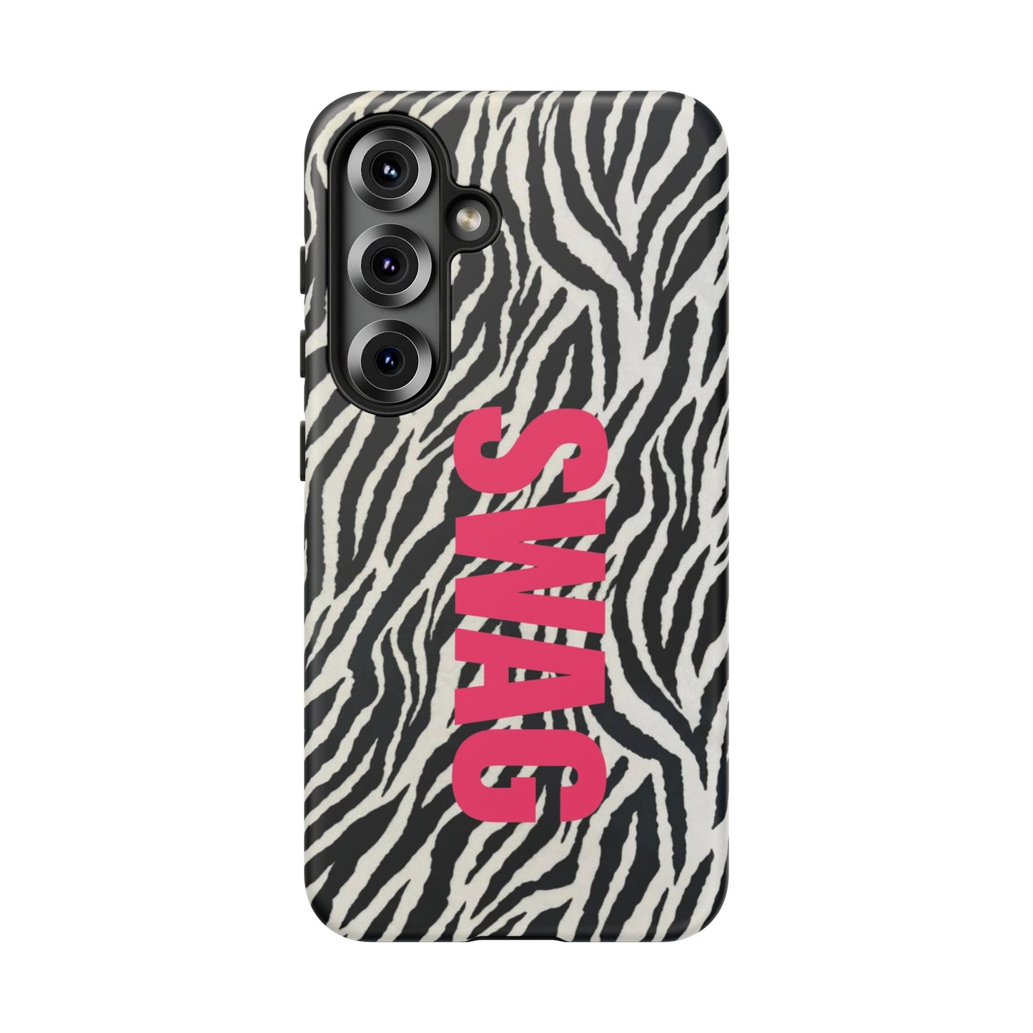 Zebra Print  "SWAG" Tough Case