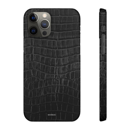 Black Croc Case