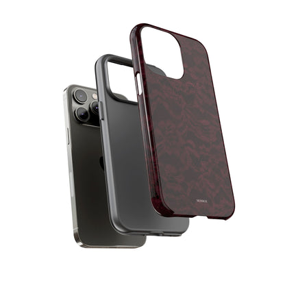 Burgundy Lace Tough Case