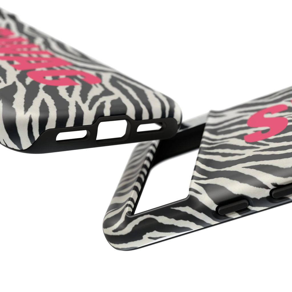 'SWAG' Zebra Print Tough Case