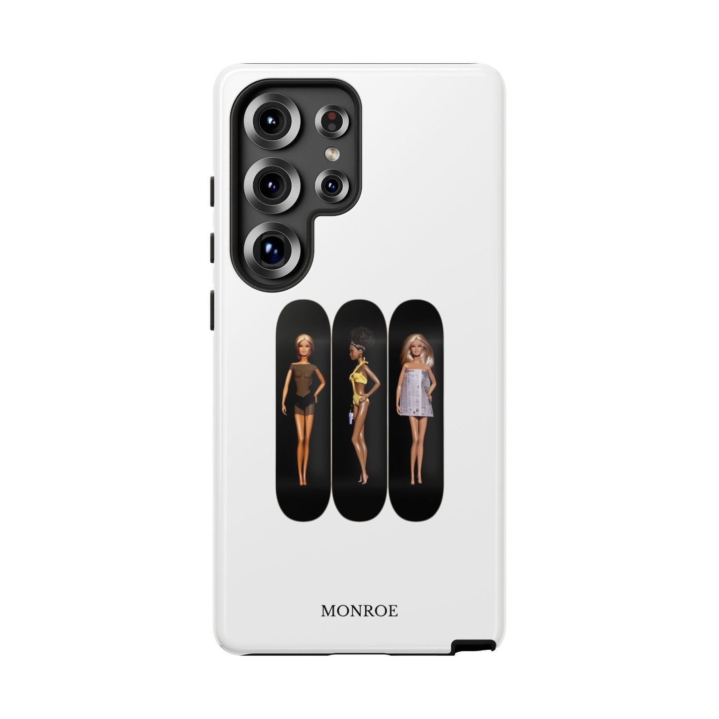 Retro Doll Skateboard Tough Case