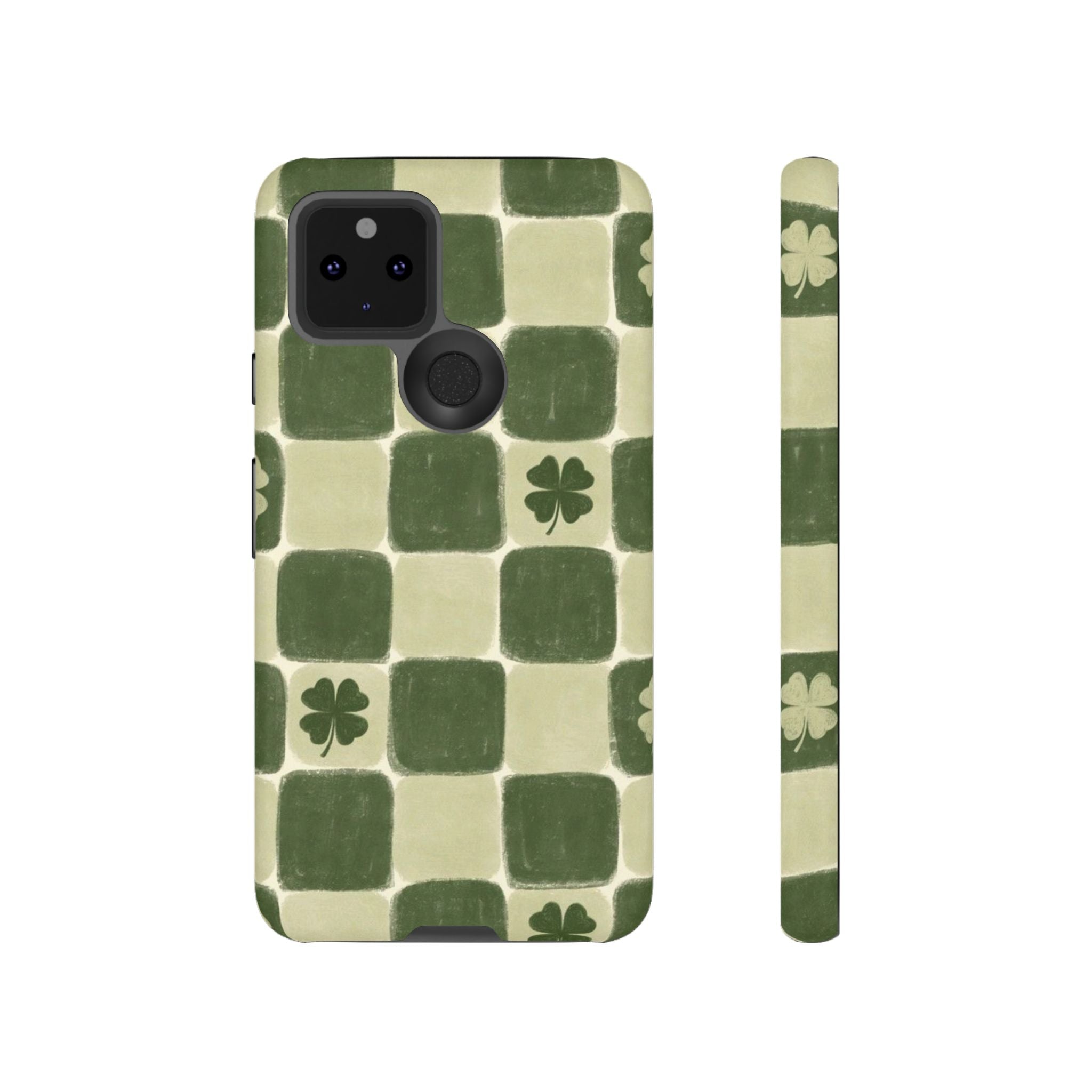 Clover Checker Tough Phone Case