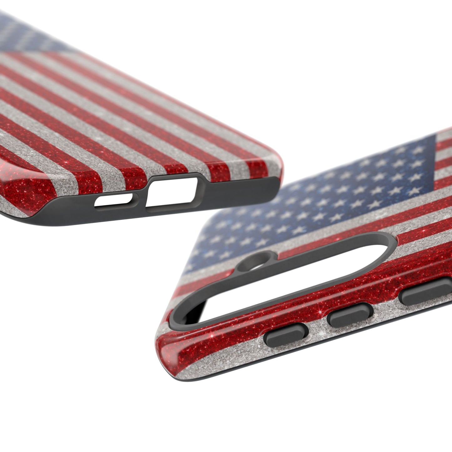 America Glitter Tough Case