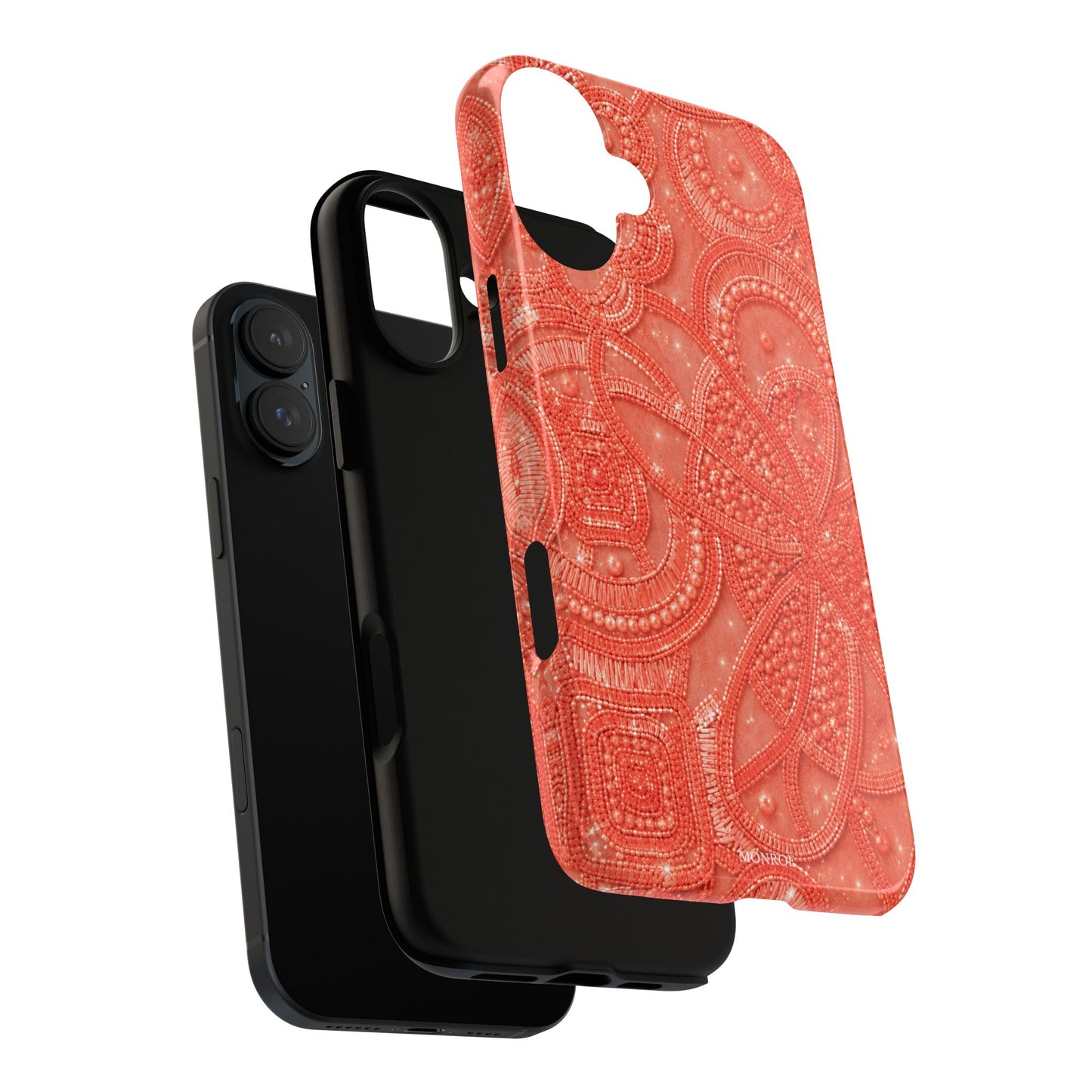 Coral Lace Tough Case