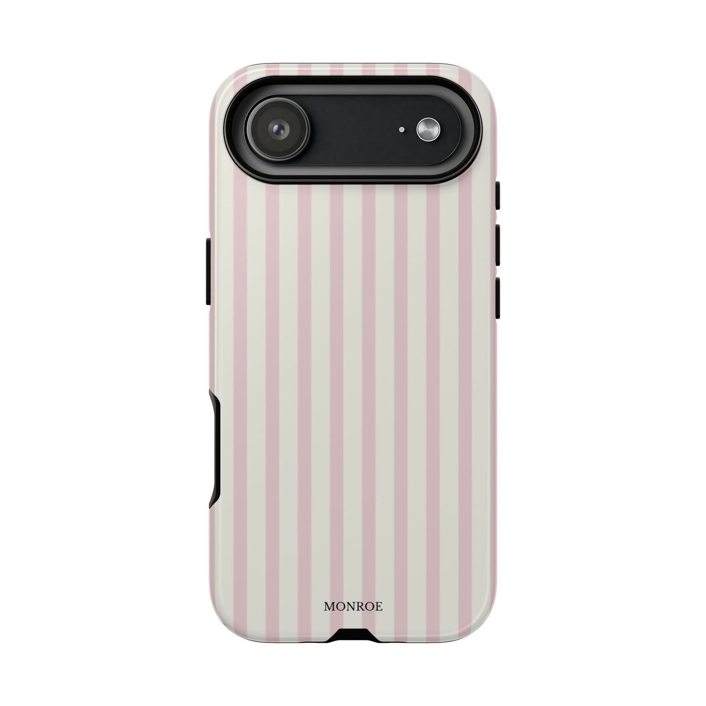 Light Pink Stripe Tough Phone Case
