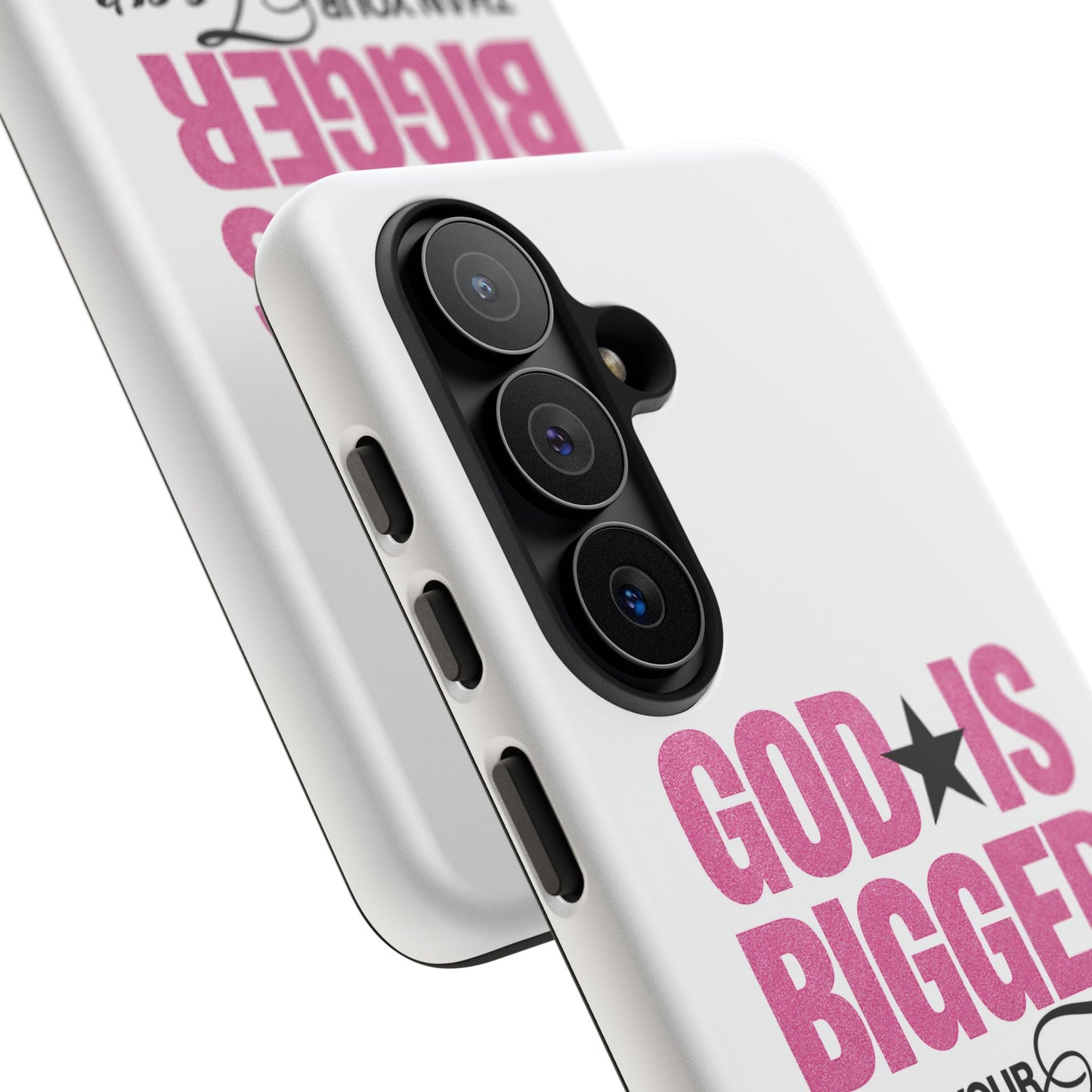 "God Is Bigger Than Your Fear" Tough Case