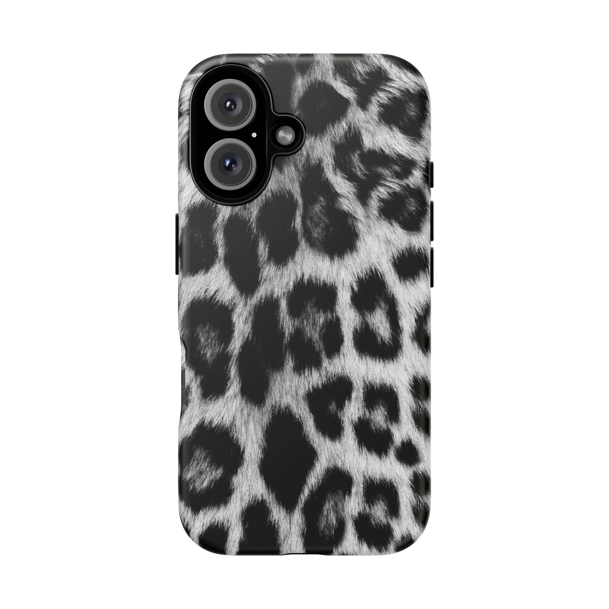 B&W Leopard Phone Case
