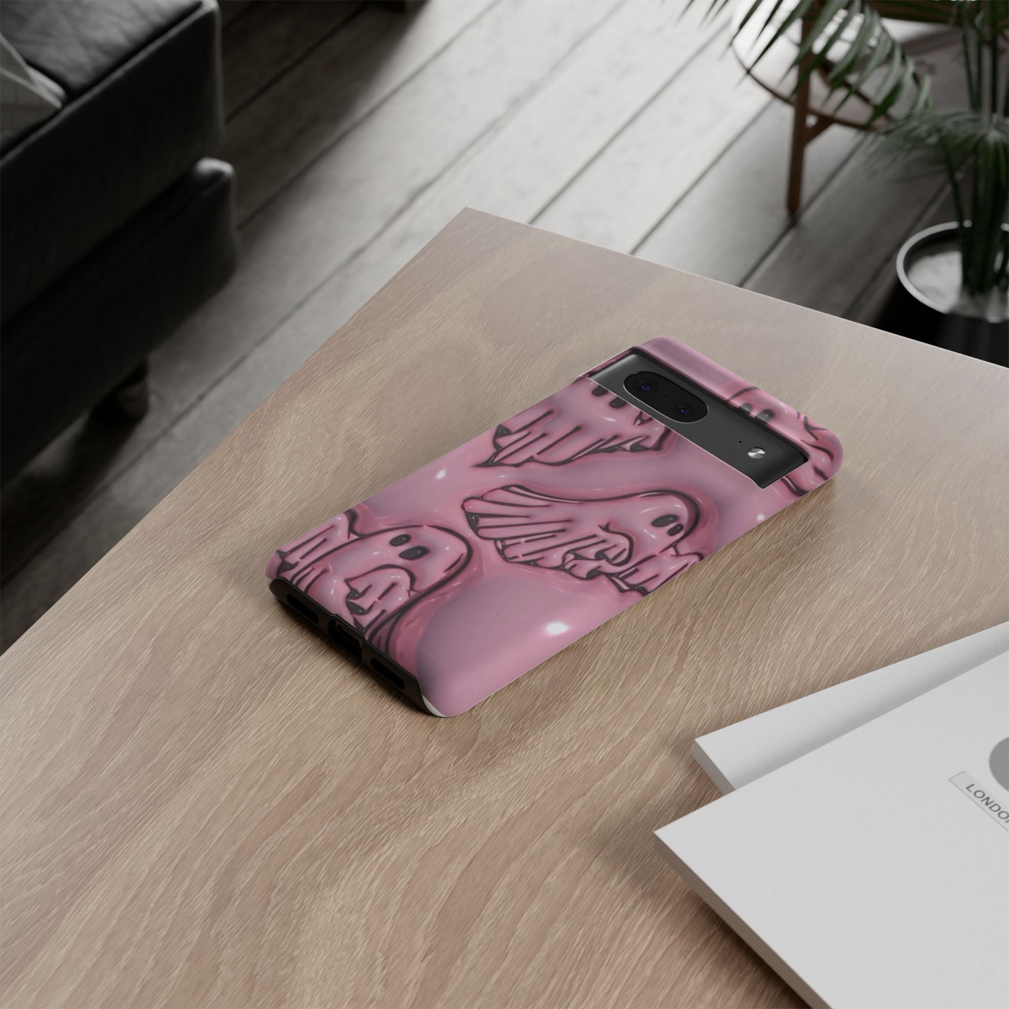 Pink Ghosts Phone Case
