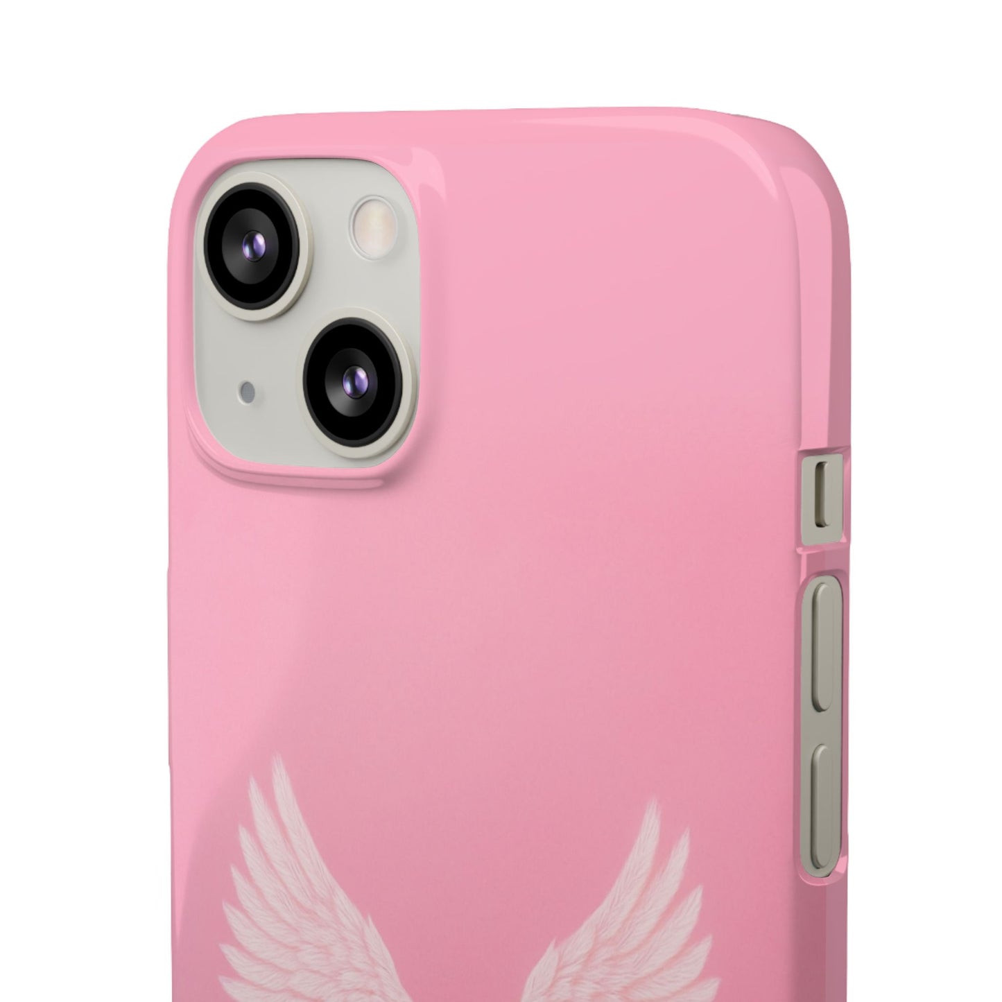 Pink Angel Wings Case