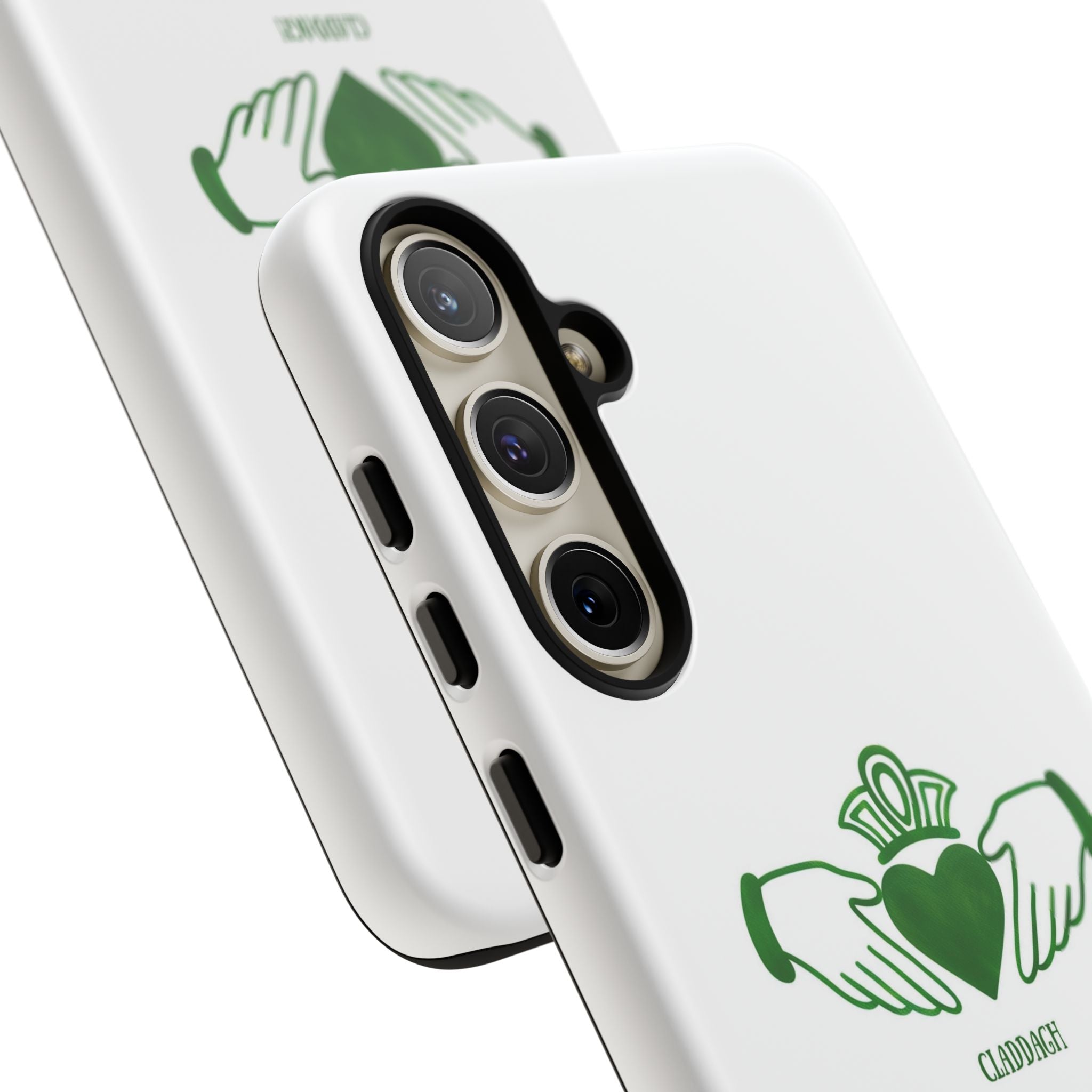 Irish Claddagh Symbol Green Tough Case