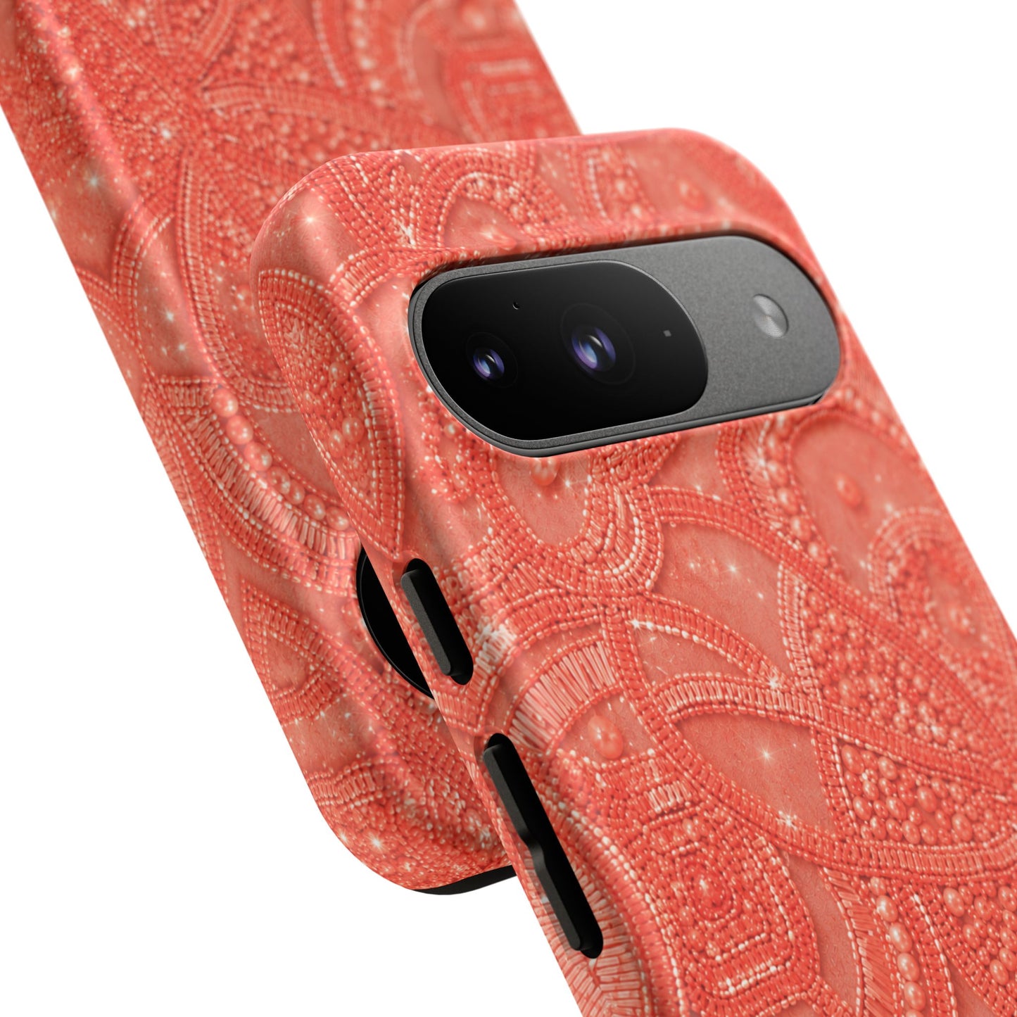 Coral Lace Tough Case