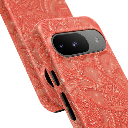 Coral Lace Tough Case