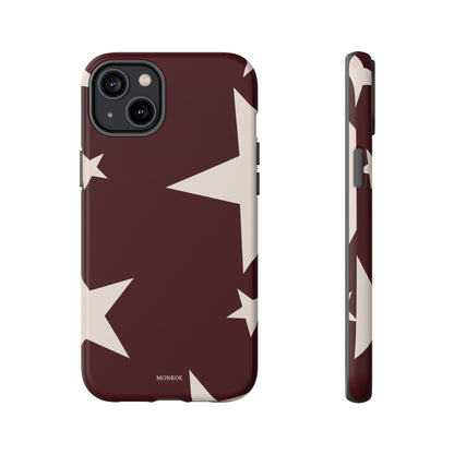 Burgundy Stars Tough Case