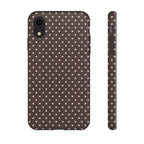 Brown Polka Phone Case