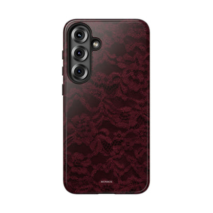 Burgundy Lace Tough Case