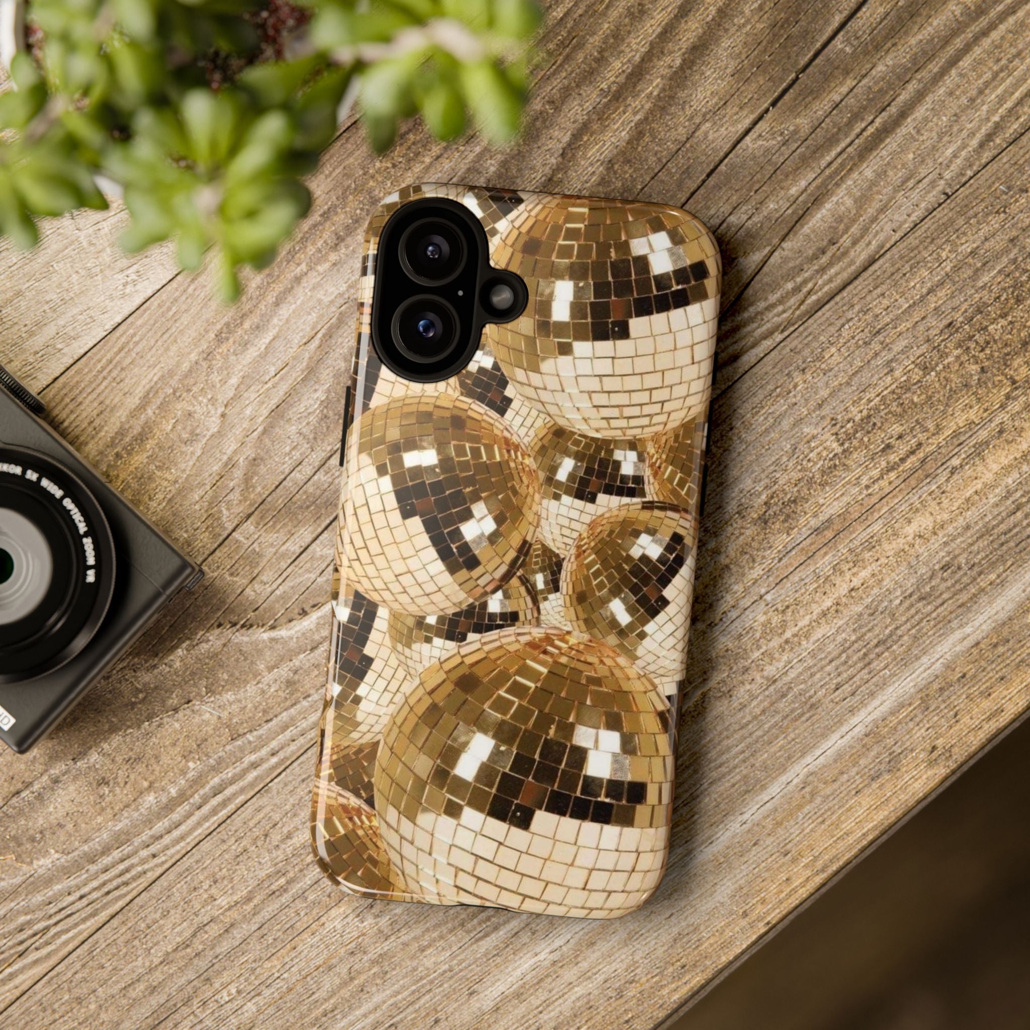 Golden Disco Phone Case