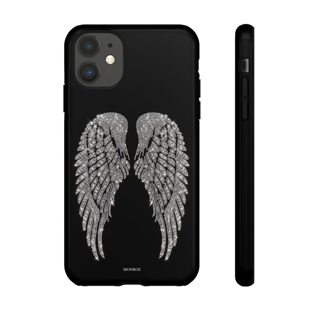 Silver Angel Wings Tough Case