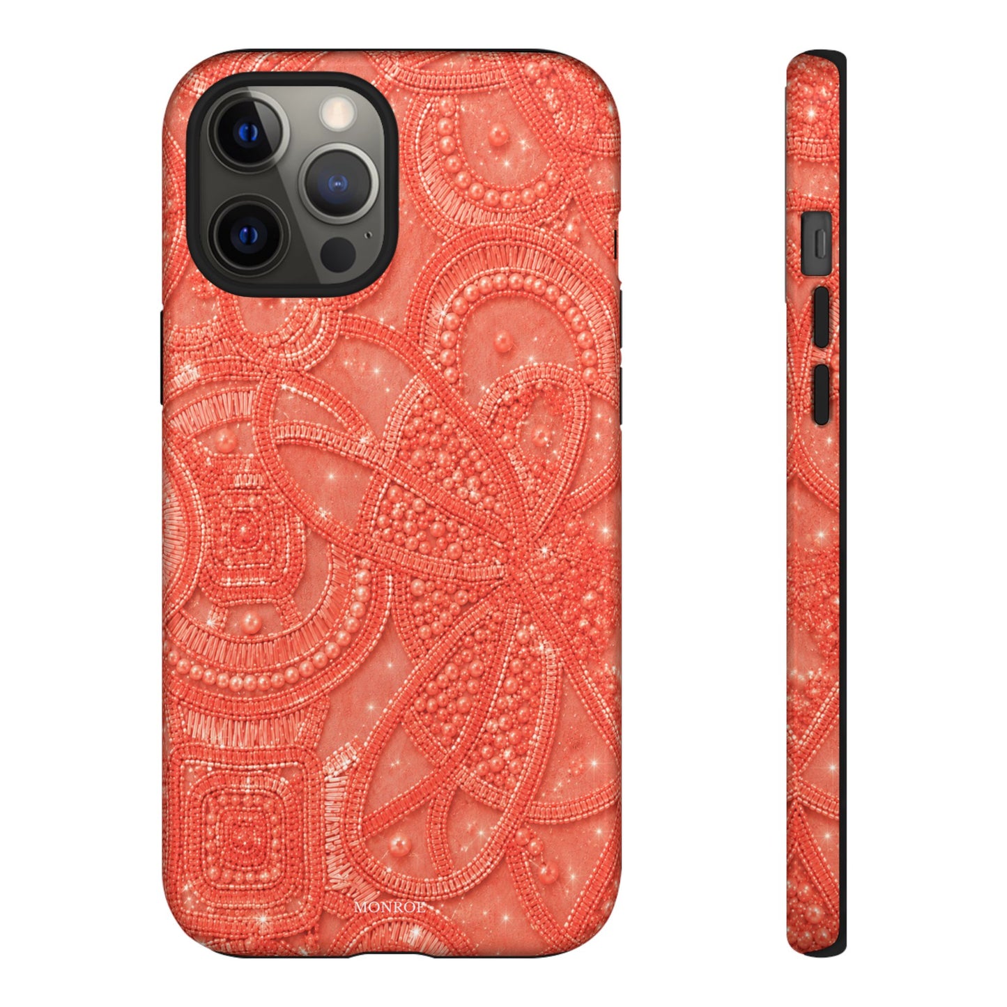 Coral Lace Tough Case