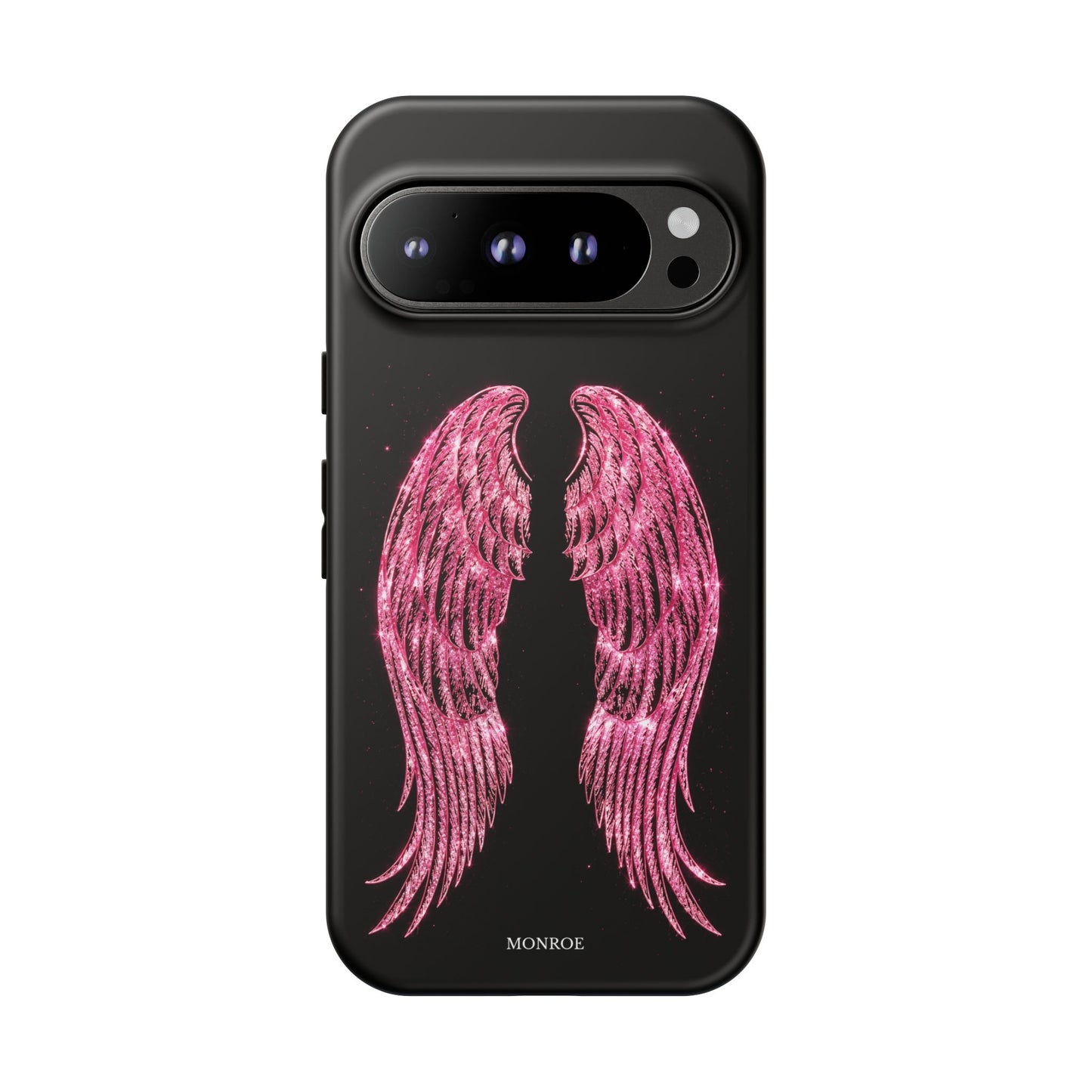 Pink Glitter Angel Tough Case