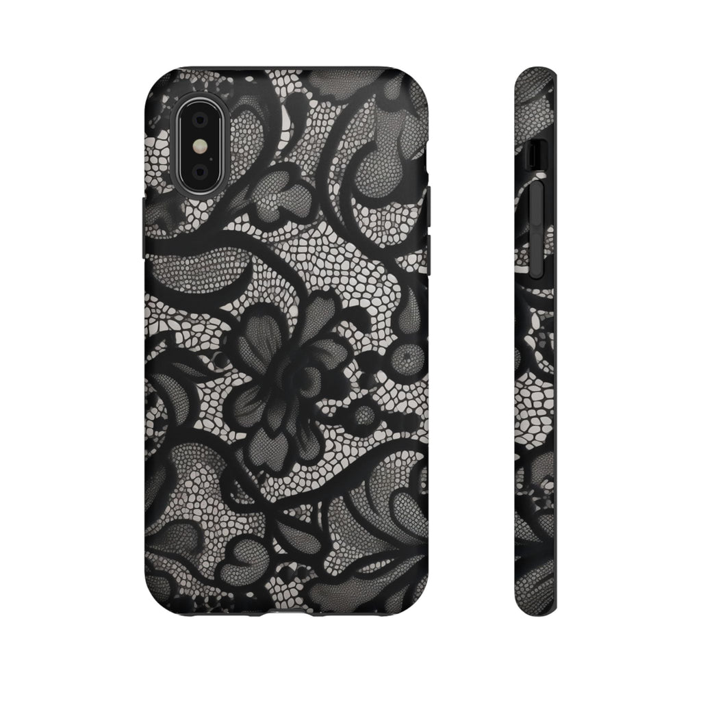 Black Lace Phone Case