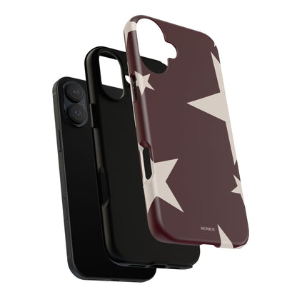 Burgundy Stars Tough Case