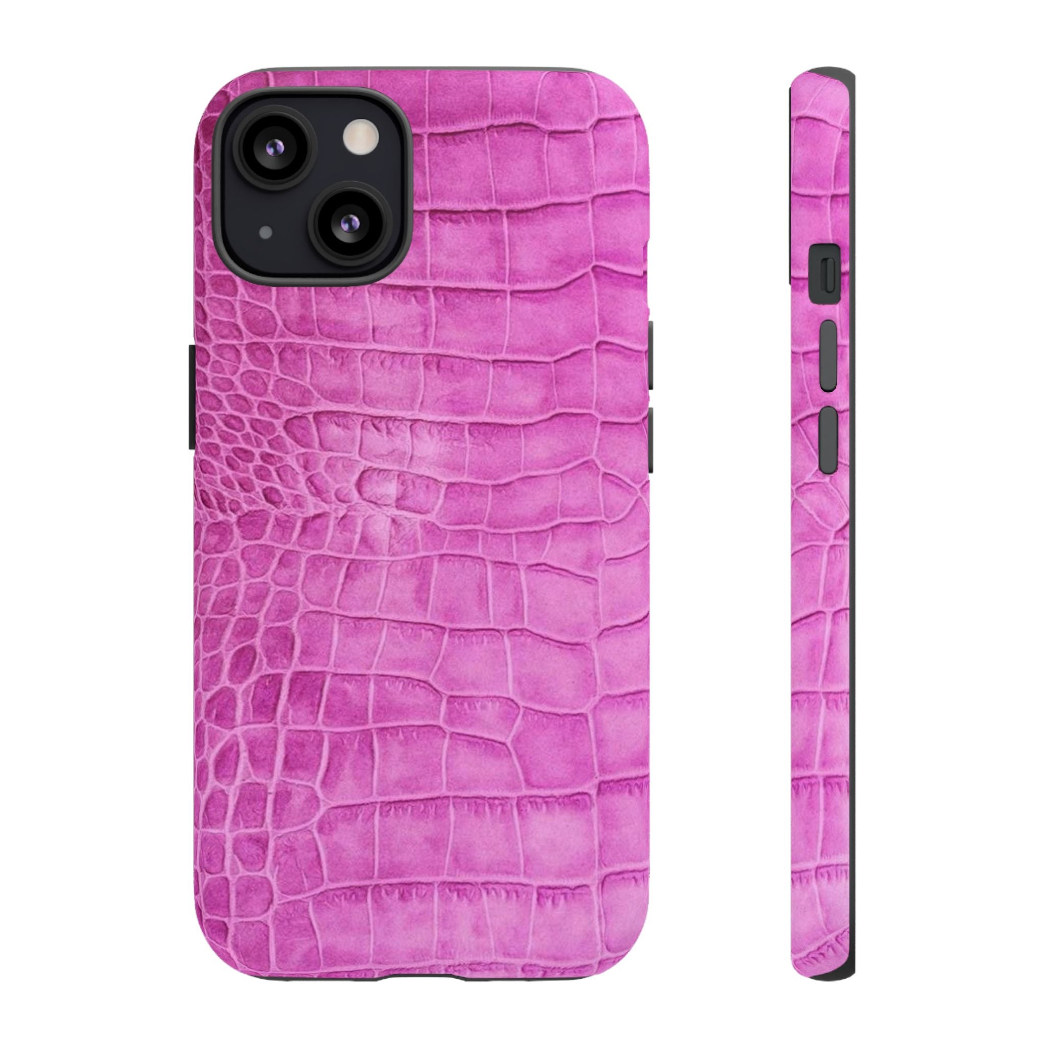 Purple Croc Phone Case