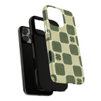 Clover Checker Tough Phone Case