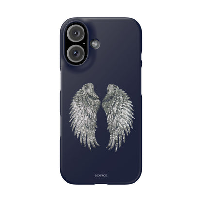 Navy Angel Wings Case