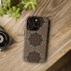 Brown Mandala Tough Protective Case