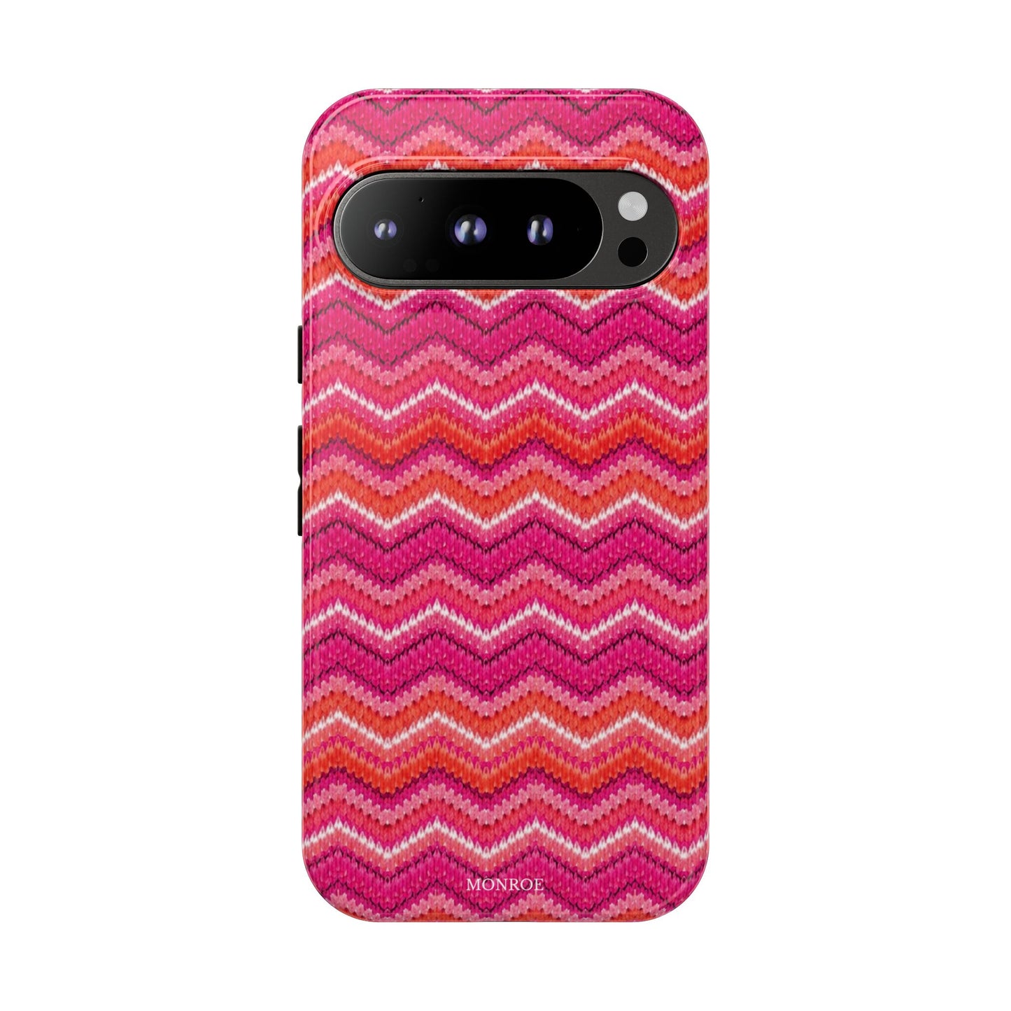 Pink Zigzag Tough Case