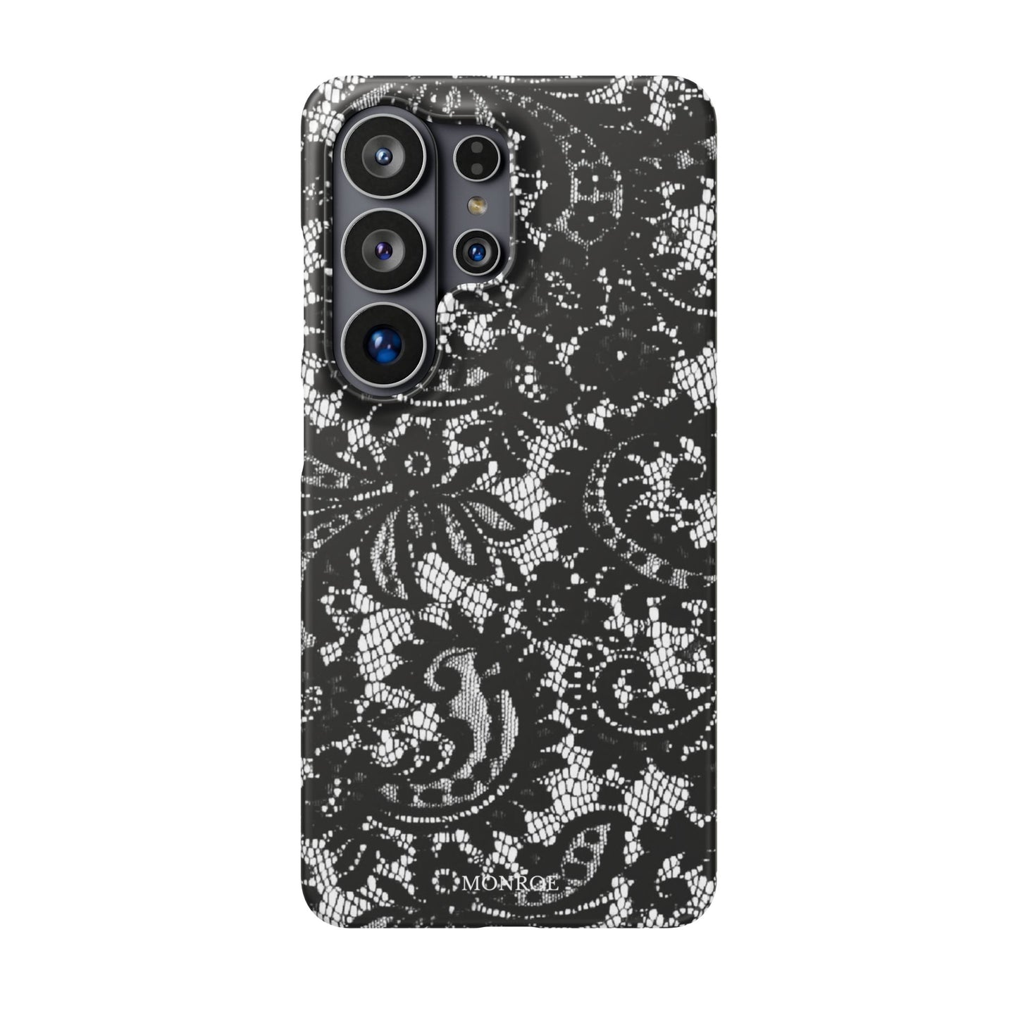 Black Lace Elegant Pattern Case